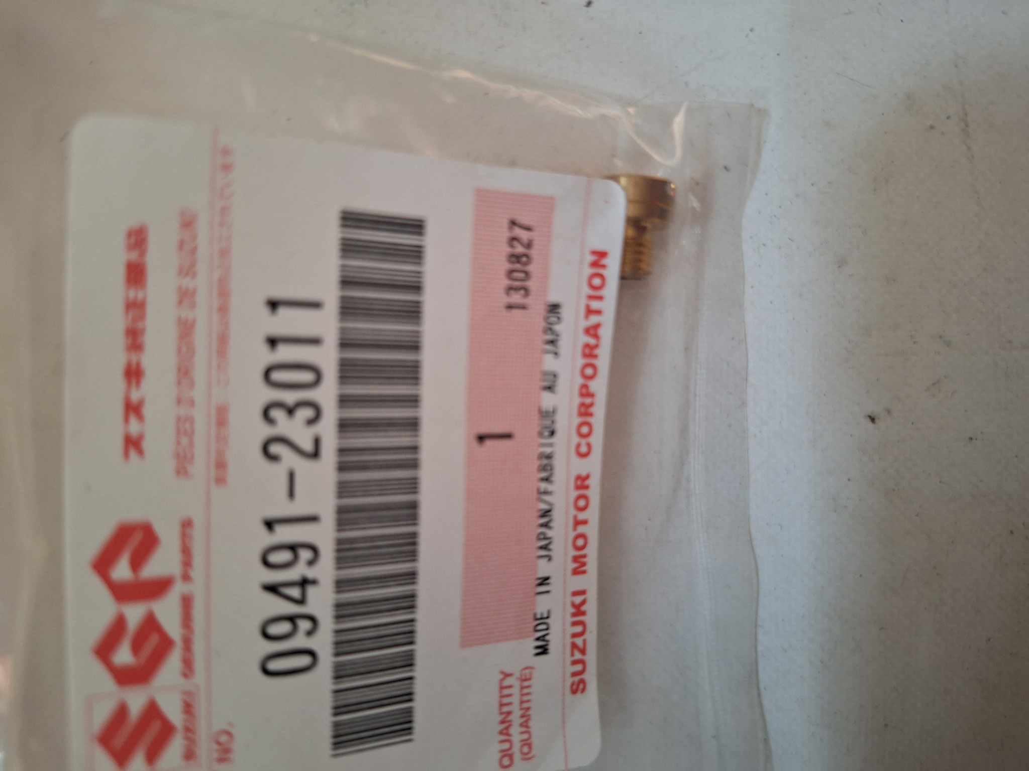 Picture of SUZUKI  HAUPTDUESE  09491-23011